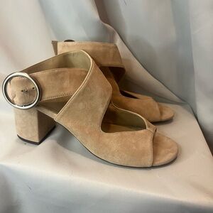 Charles By Charles David Tan Heeled Sandals size 8.5